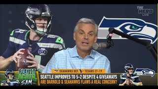 THE HERD | Colin Cowherd STUNS, Seattle Seahawks Are NOT GREAT With Sam Darnold | NFL