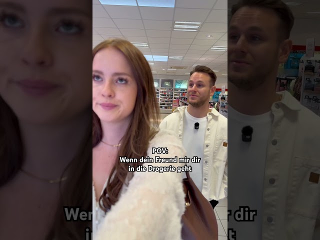 Wenn dein Freund mir dir in die Drogerie geht…😳🛍️ #sketchcomedy #couple
