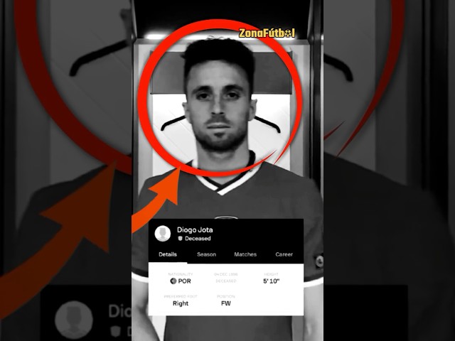 El mes más bonito de la vida de Diogo Jota no tenía que acabar así. 💔😥