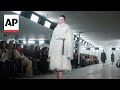 Michael Kors inspired by grandmother’s wedding gown for fall-winter collection at NY Fashion Week