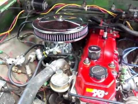 BUILT TOYOTA 22R - YouTube 1992 engine diagram 