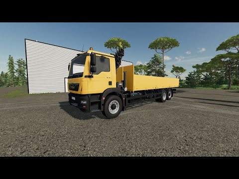 MAN TGM 26.320 6x2  HIAB XS Crane v1.0.0.0