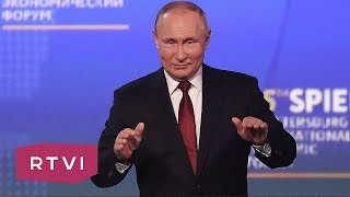 Путин об Украине, Токаев против ЛДНР и робот Дуняша. Как прошел ПМЭФ-2022 в Петербурге