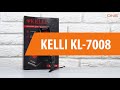 Распаковка машинки для стрижки KELLI KL-7008 / Unboxing KELLI KL-7008