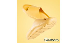 Rhodey Breath Sandal Rumah Anti-Slip Slipper EVA Soft Unisex Size 37-38 - Pink - 1