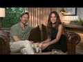 Glen Powell and Adria Arjona on Hit Man, Powells dog Brisket, that phone scene | AP interview  - 09:41 min - News - Video