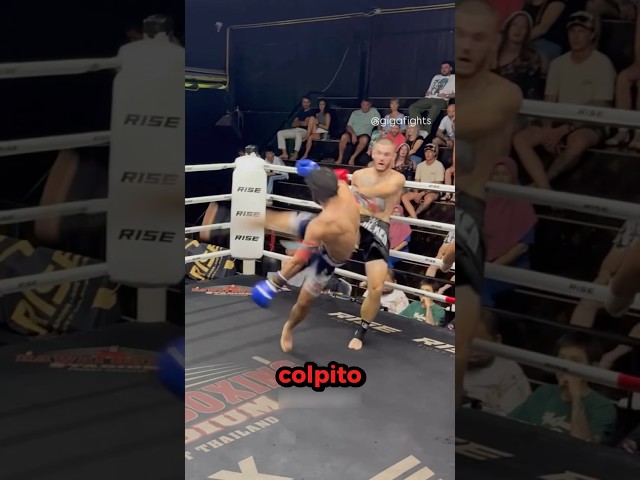 LO HA COLPITO IN TESTA,MA POI…🤯(@gigafights)