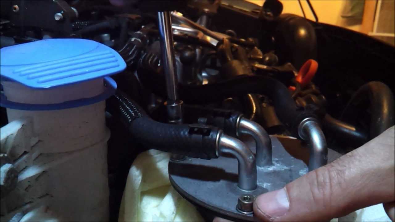 2012 - 2014 Passat TDI - Fuel Filter Change Procedure ... volkswagen golf fuel filter 