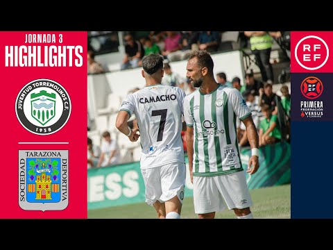 (RESUMEN Y GOLES) Torremolinos CF 2-1 SD Tarazona / J3 - 1ª RFEF G2 / Fuente: YouTube Real Federación Española de Fútbol