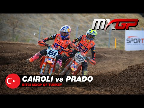 Cairoli vs Prado - MX2 Race 1 - Bitci MXGP of Turkey #motocross