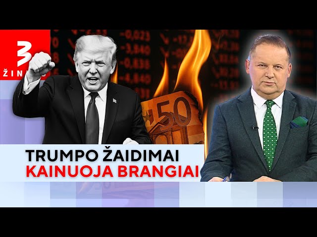 Trumpo chaosas smogė Lietuvos pensijoms: fondai neteko milijardo eurų / TV3 Žinios