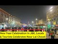 New Year Celebration In J&K | Locals & Tourists Celebrates Near Lal Chowk | NewX