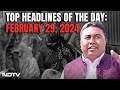 Sandeshkhali Case | Sheikh Shahjahan Is Arrested After 55 Days | Headlines Of The Day: Feb 29, 2024