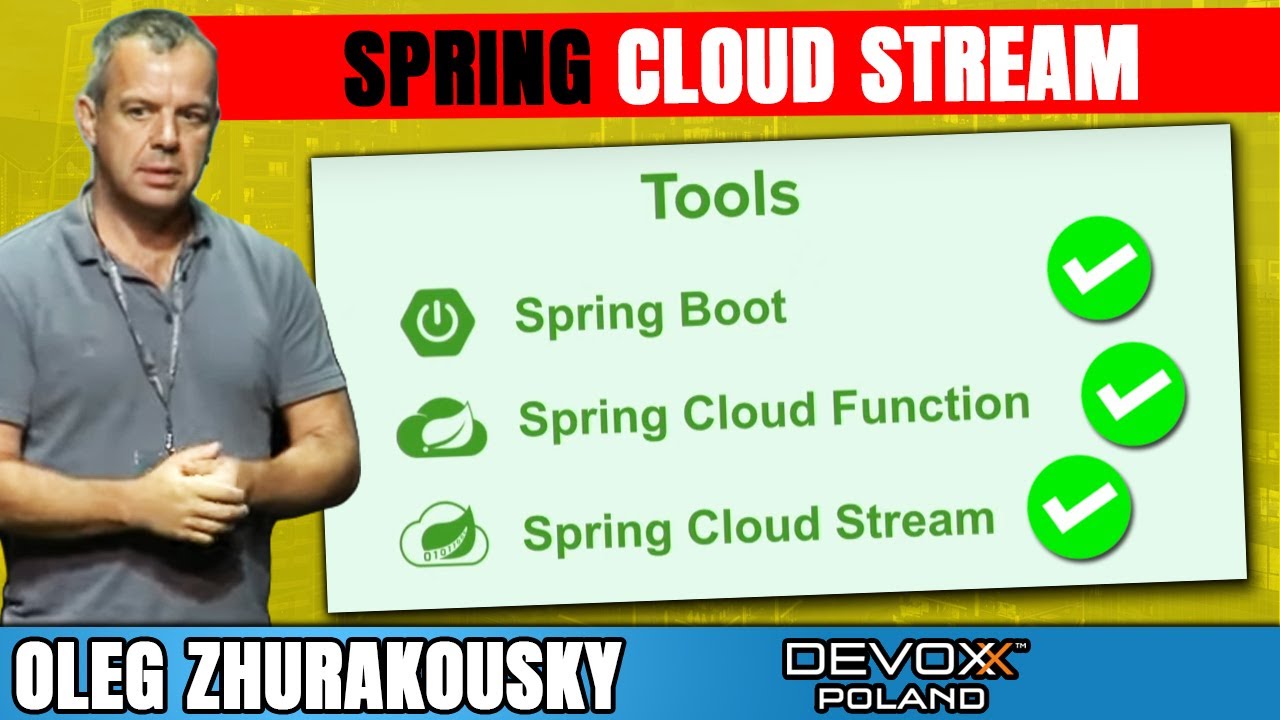 Spring Cloud Stream Past, Present, and Future • Oleg Zhurakousky • Devoxx Poland 2022
