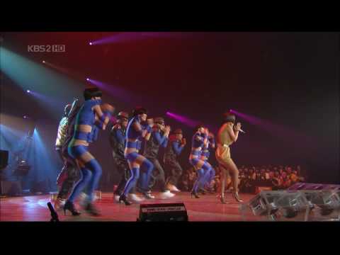 HD Uhm Jung Hwa DISCO ft TOP on YDHLL 2008 07 11 Bibcheu