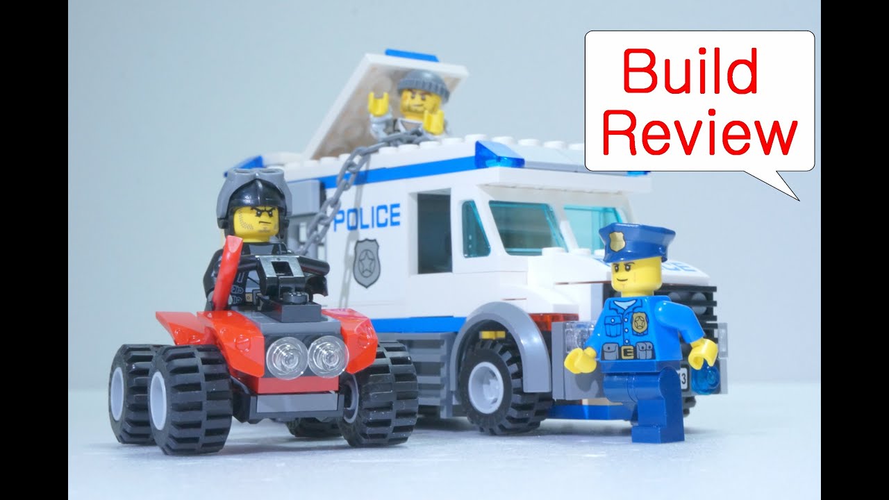 Lego Police Car 60043 Prisoner Transporter Build Review 레고 장난감 Youtube