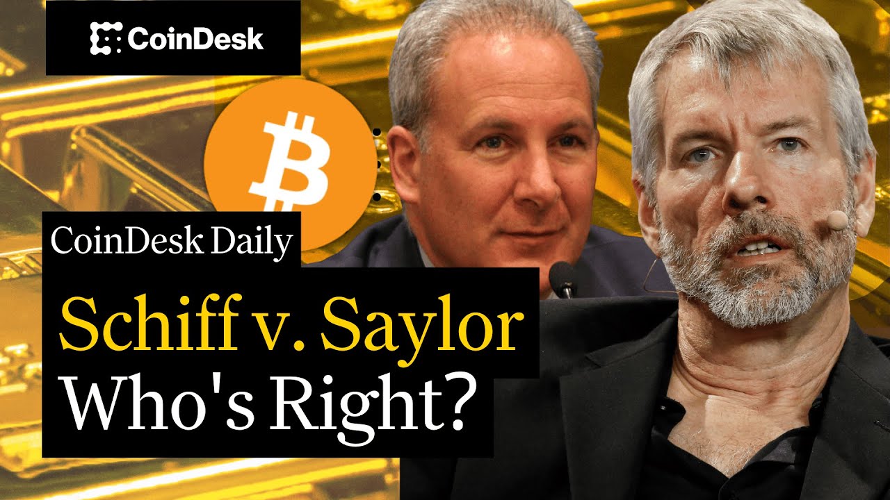 Peter Schiff Challenges Michael Saylor's BTC Strategy