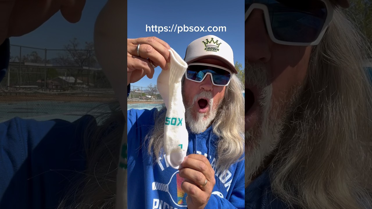 Durable, Non Smelly, Soft Pickleball Socks! #pickleballsocks (pbsox.com)