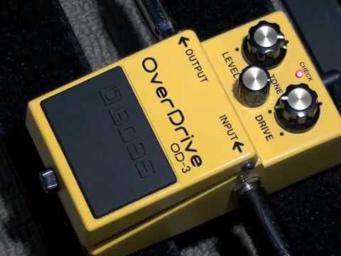 Boss OD-3 Overdrive pedal MIT
