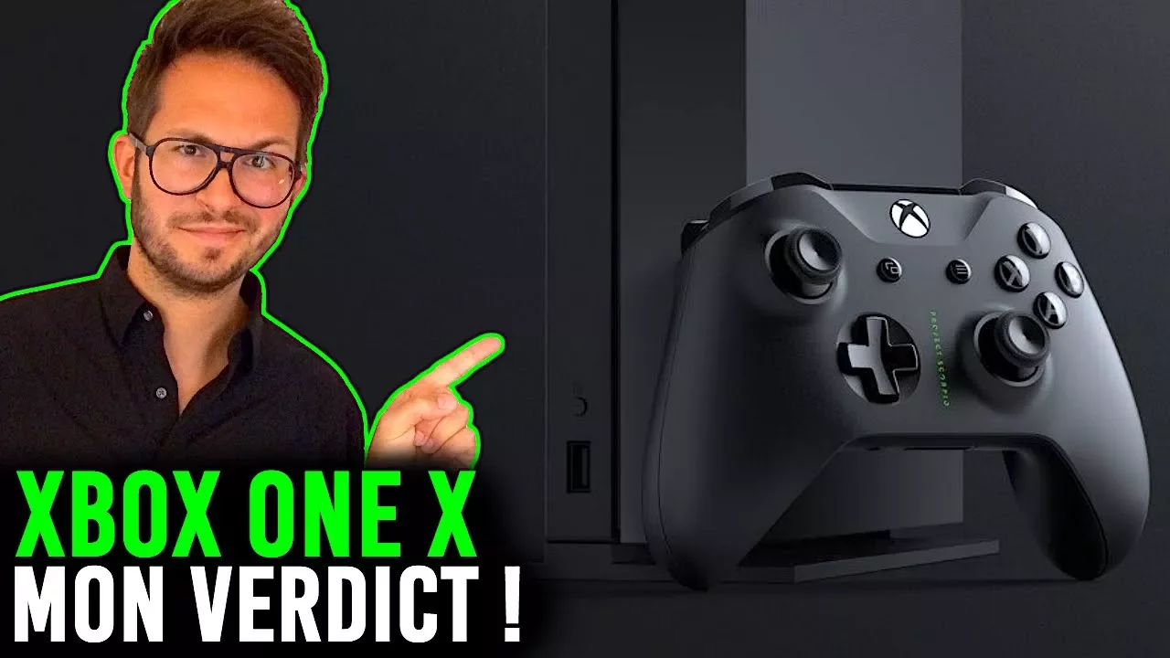Vido-Test de Microsoft Xbox One X par Julien Chize