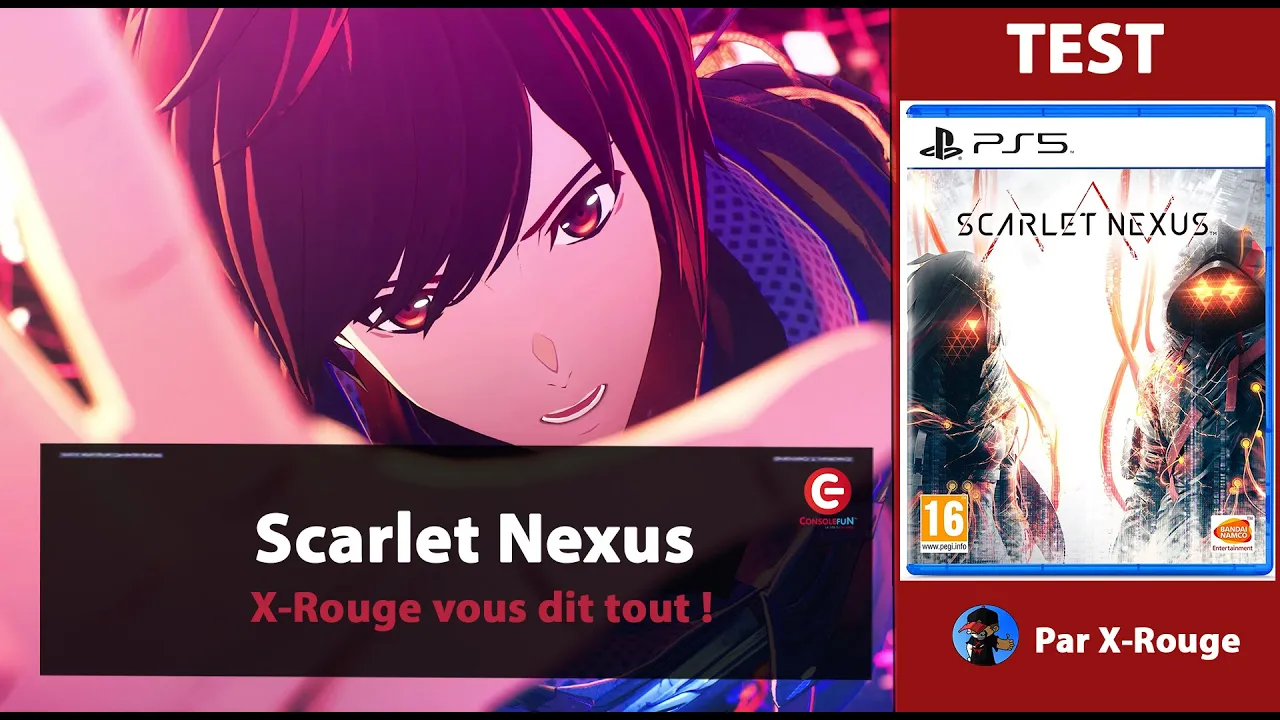 Vido-Test de Scarlet Nexus par ConsoleFun