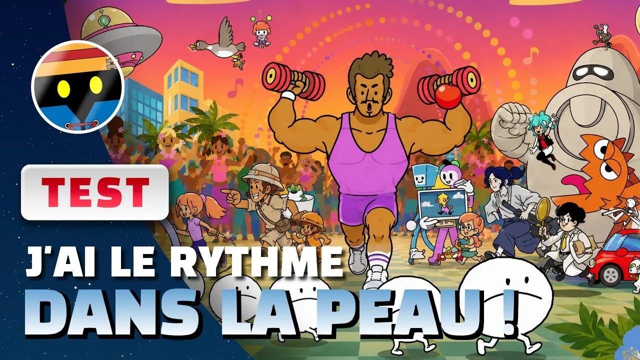 Vid�o-Test de Rhythm Paradise Groove par Bibi300