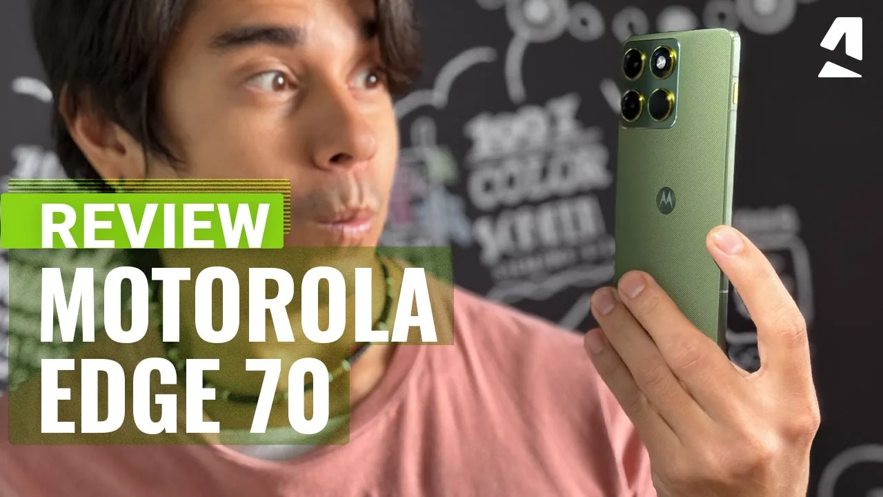 Vido-Test de Motorola Edge 70 par GSMArena