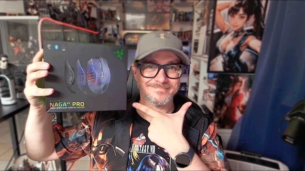 Vid�o-Test de Razer Naga V3 Pro par N-Gamz