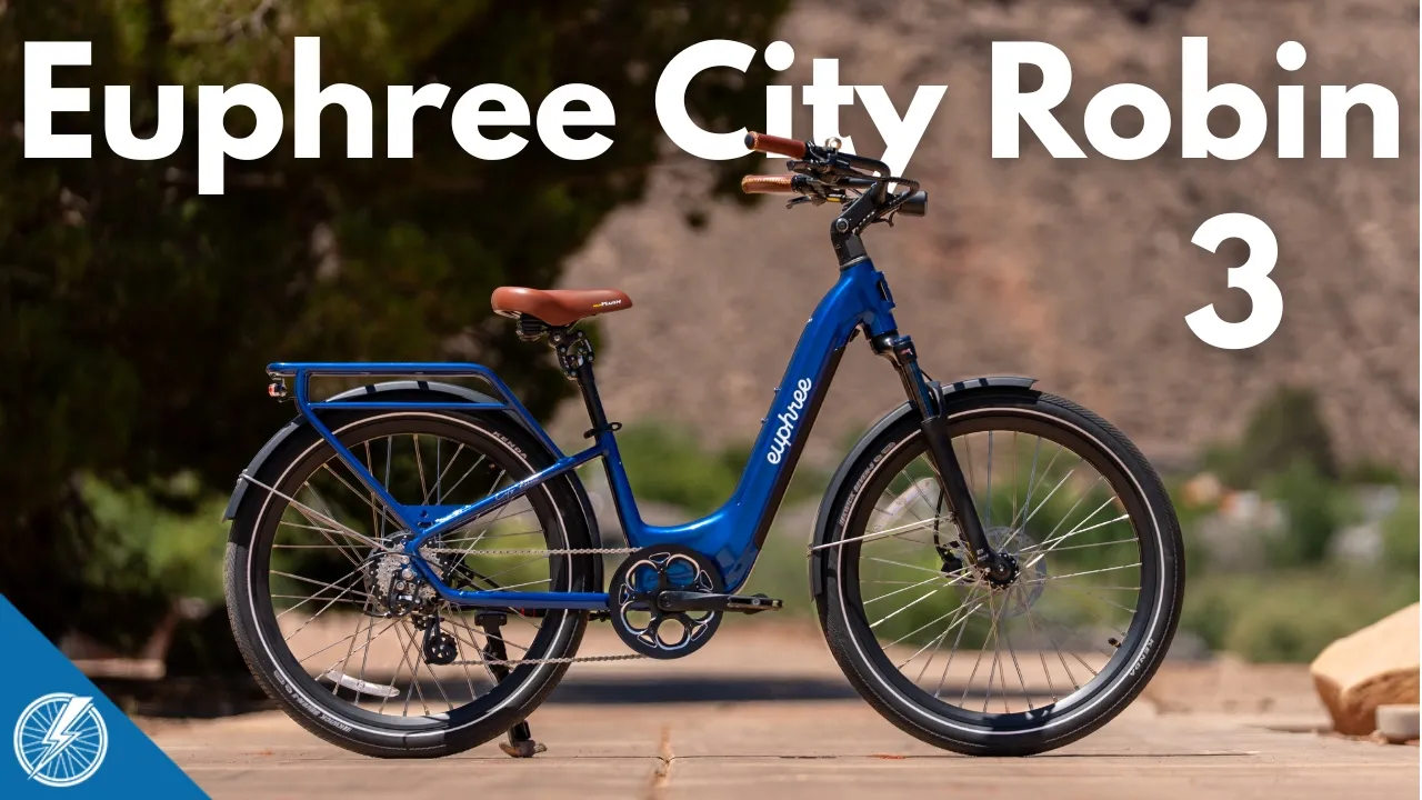 Vid�o-Test de Euphree City Robin par Electric Bike Report