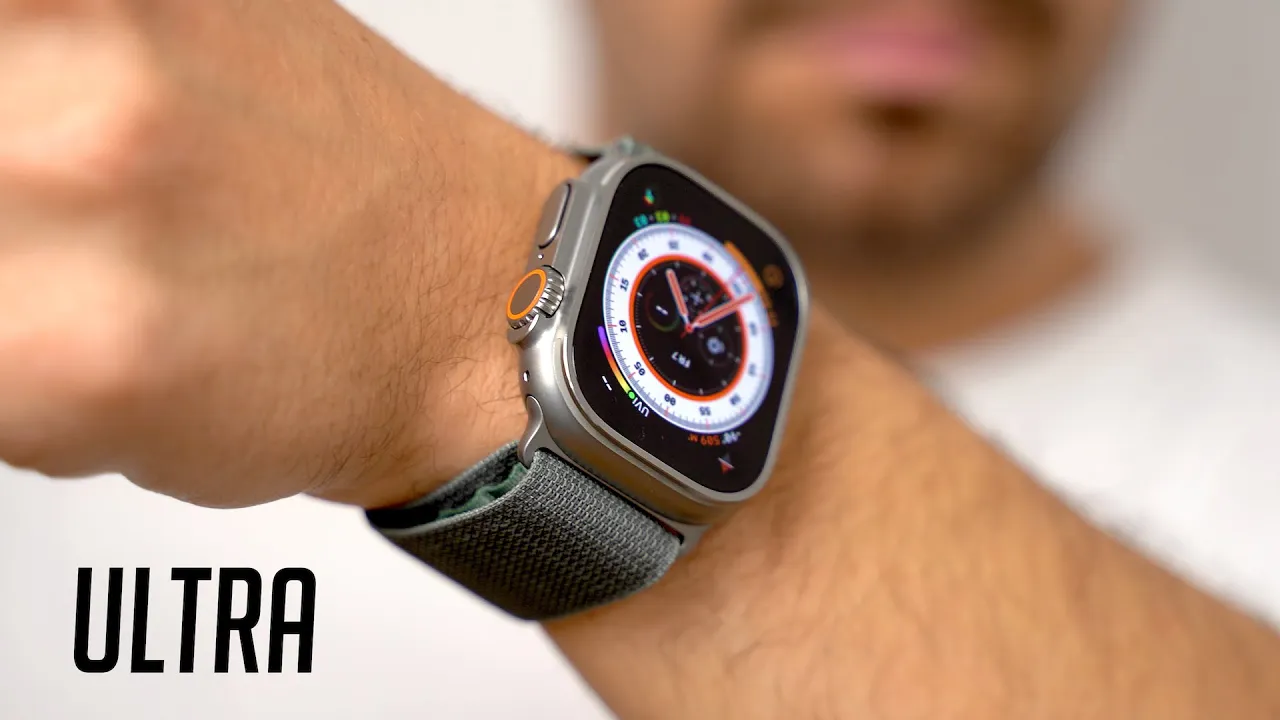 Vido-Test de Apple Watch Ultra par SwagTab