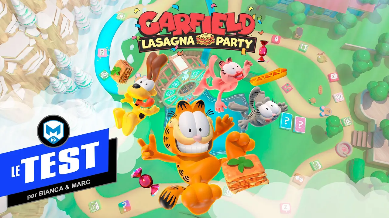 Vido-Test de Garfield Lasagna Party par M2 Gaming Canada