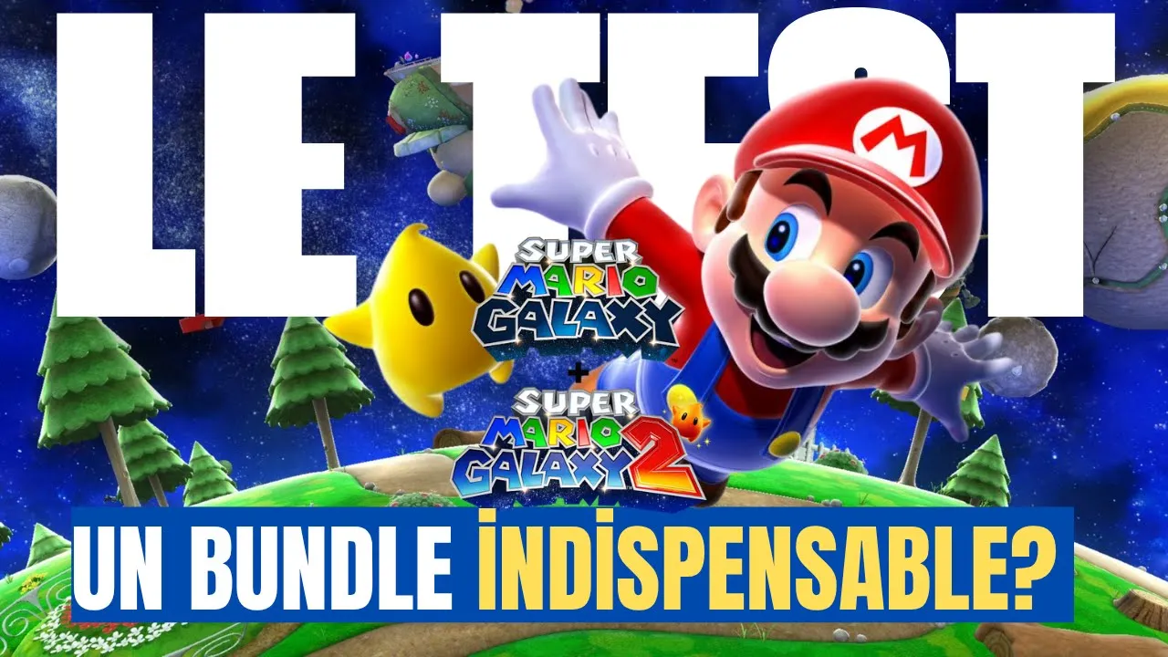 Vid�o-Test de Super Mario Galaxy + Super Mario Galaxy 2 par M2 Gaming Canada