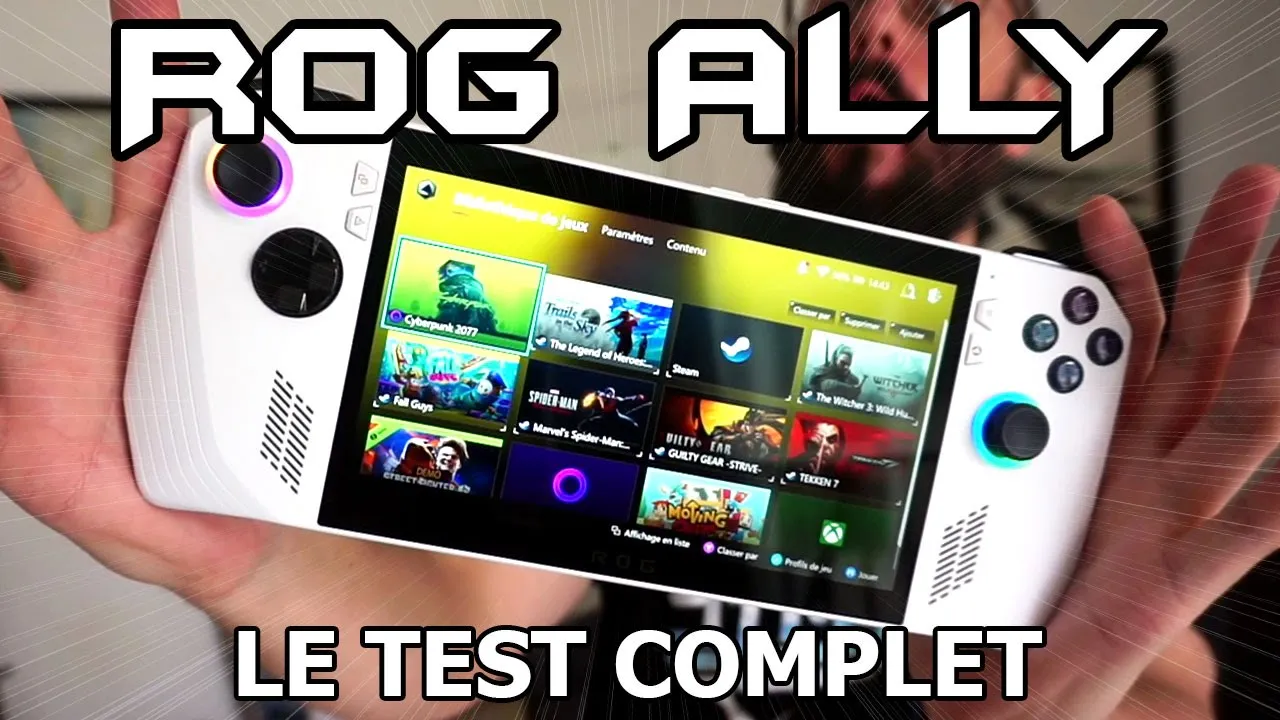 Vido-Test de Asus ROG Ally par OtaXou