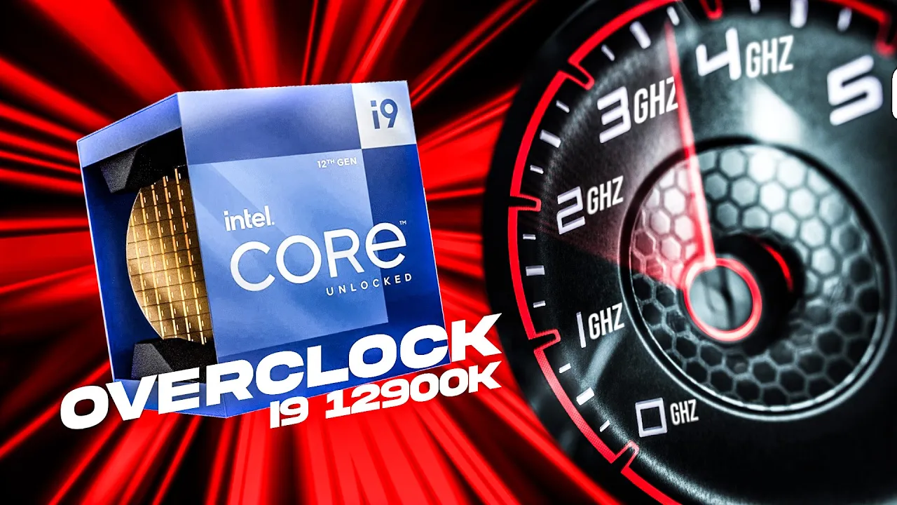 Vido-Test de Intel Core i9 12900K par Guillaume