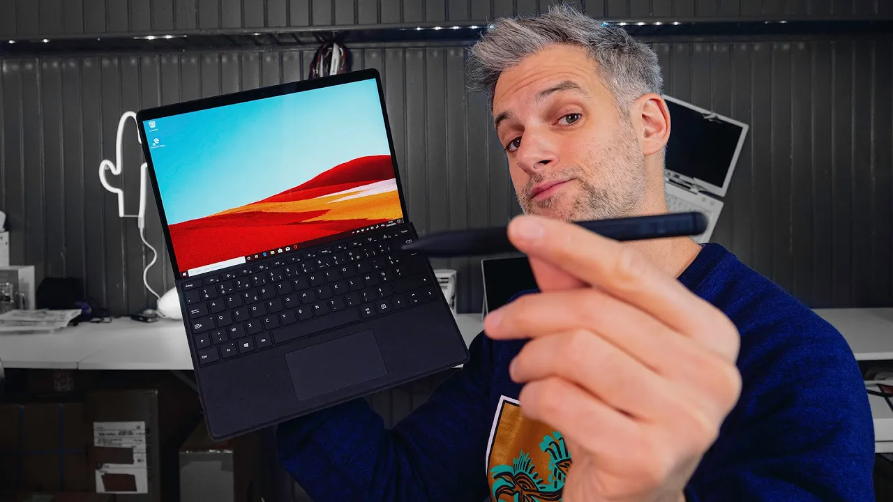 Vido-Test de Microsoft Surface Pro X par Monsieur GRrr