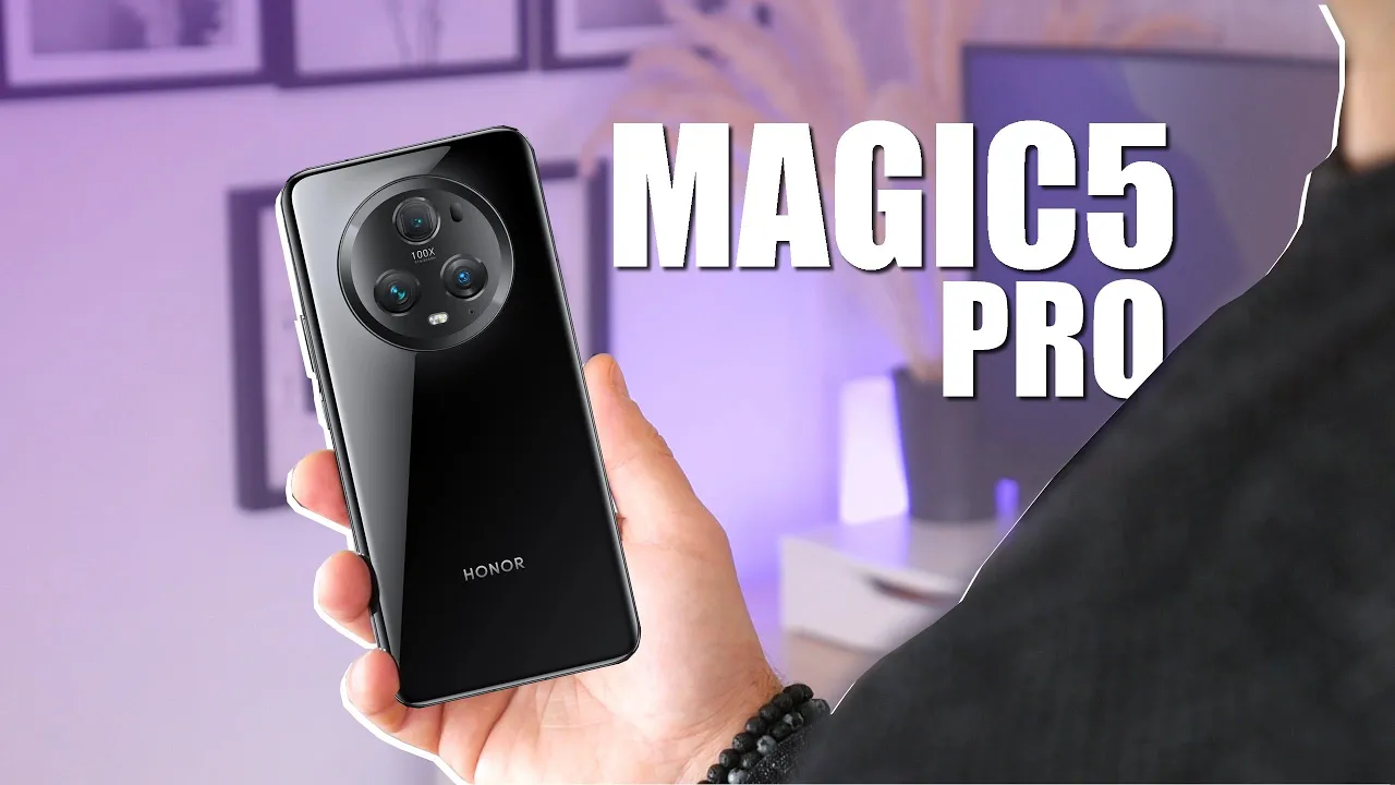 Vido-Test de Honor Magic 5 Pro par Avis Mobiles