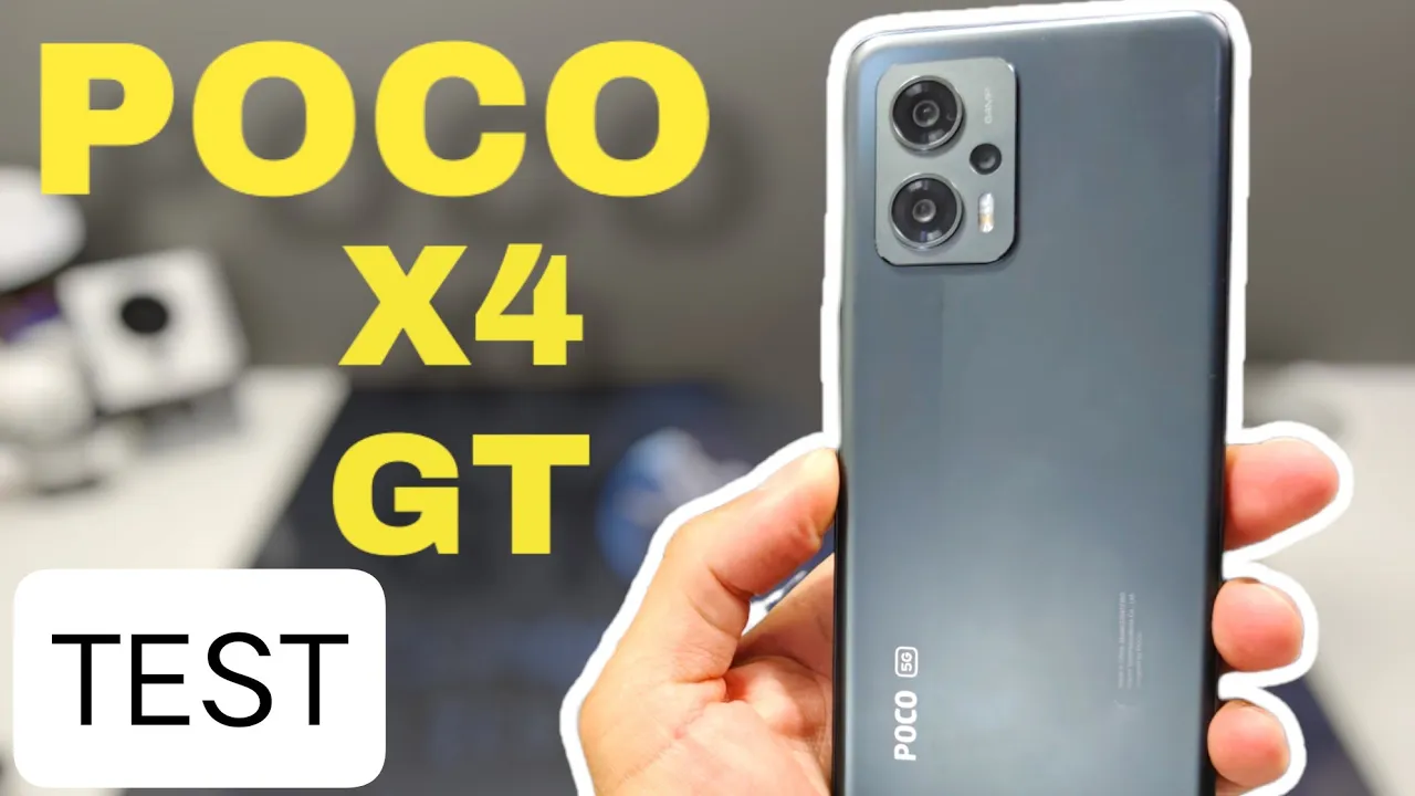 Vido-Test de Xiaomi Poco X4 GT par Espritnewgen
