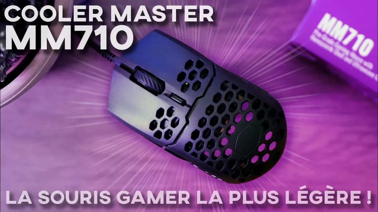Vido-Test de Cooler Master MM710 par GamerTech