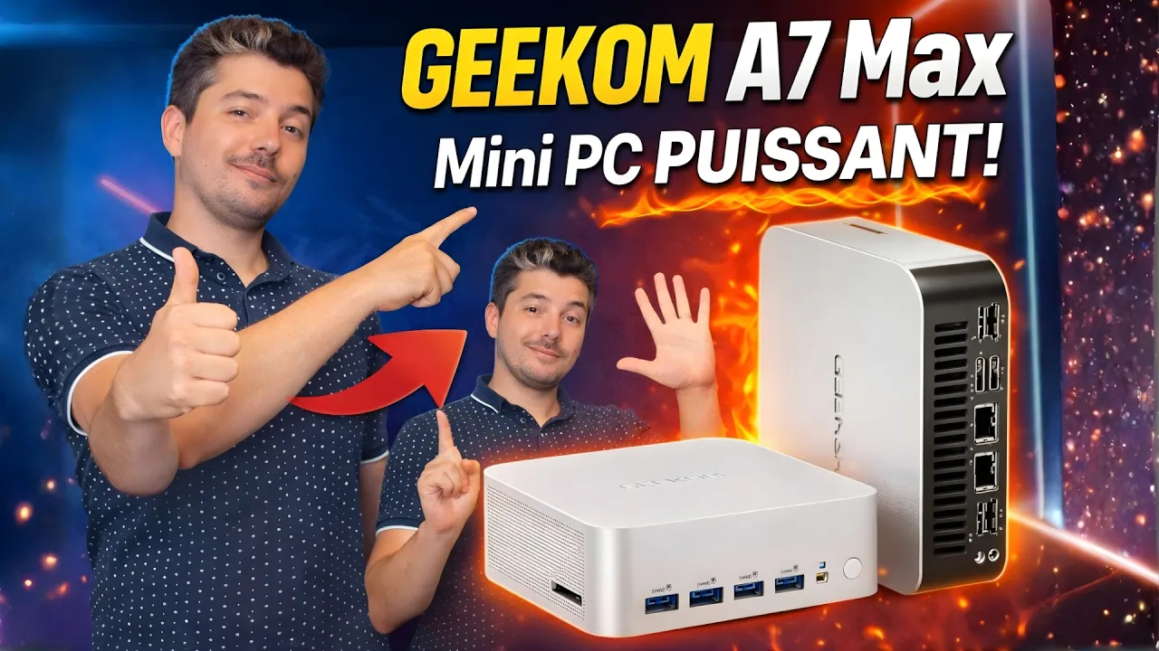 Vid�o-Test de Geekom A7 par Kulture ChroniK