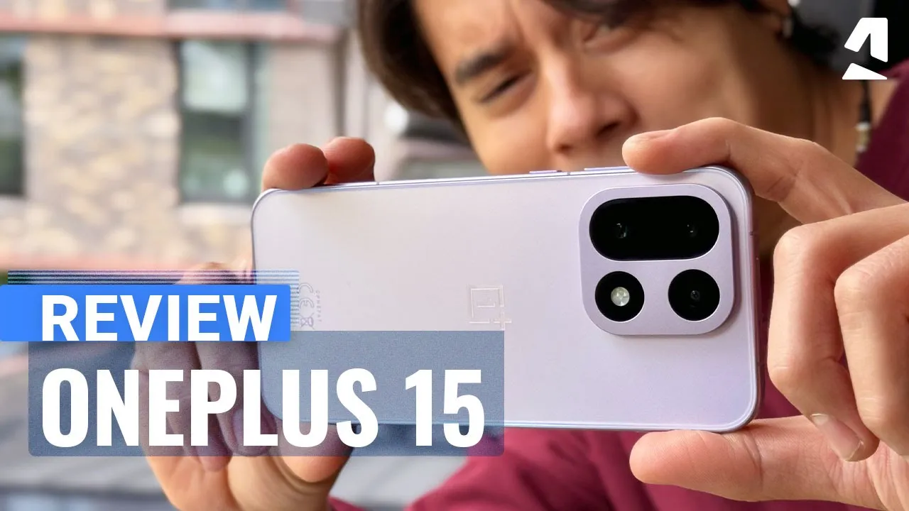 Vido-Test de OnePlus 15 par GSMArena
