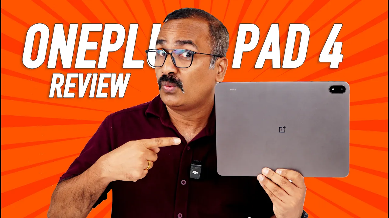 Vid�o-Test de OnePlus Pad 4 par Techniqued