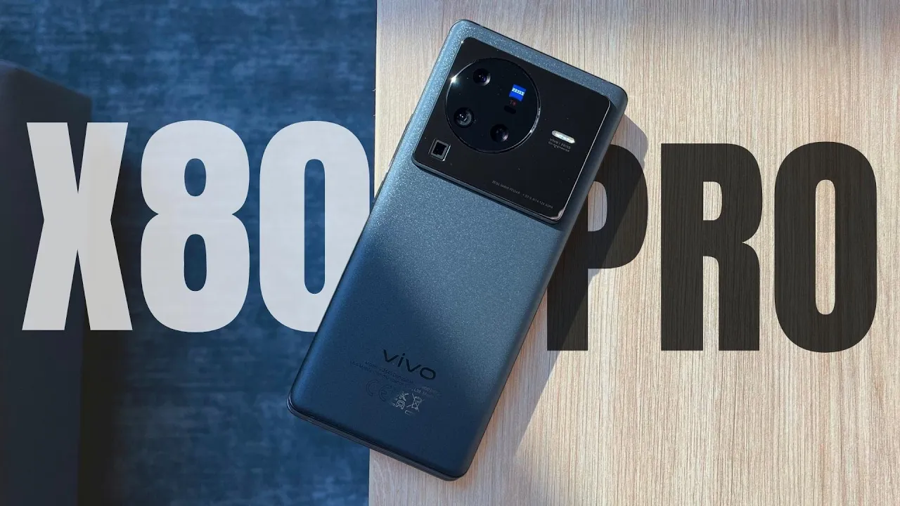 Vido-Test de Vivo X80 Pro par Discoverdose