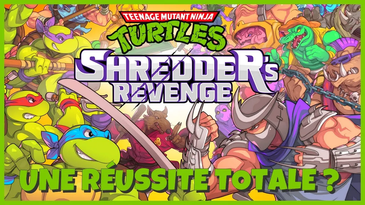 Vido-Test de Teenage Mutant Ninja Turtles Shredder's Revenge par Bibi300