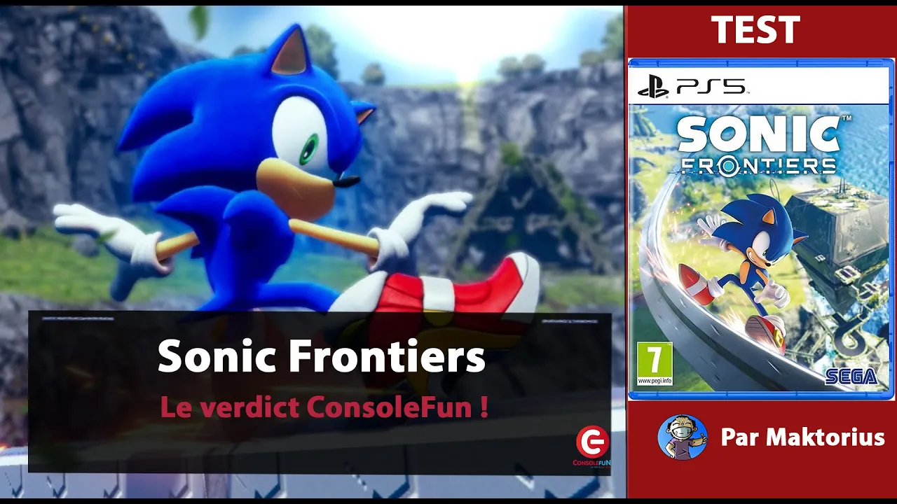 Vido-Test de Sonic Frontiers par ConsoleFun