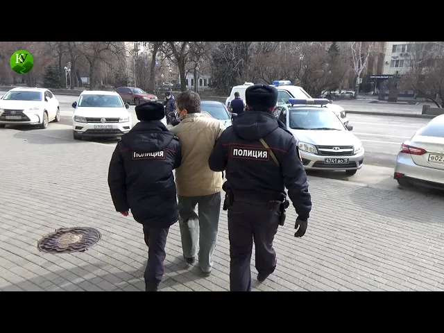 Волгоград: очередное задержание на антивоенном пикете