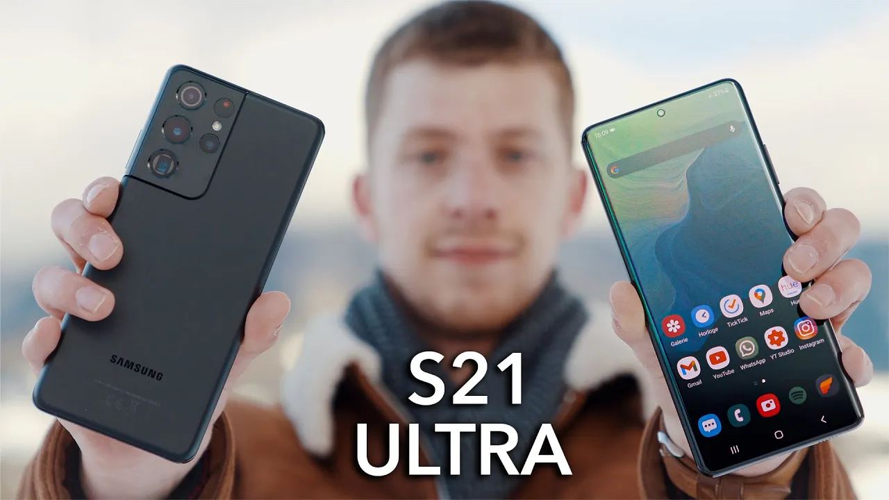 Vido-Test de Samsung Galaxy S21 Ultra par Steven