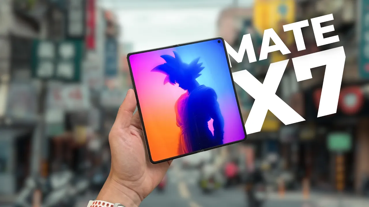 Vid�o-Test de Huawei Mate X7 par Discoverdose