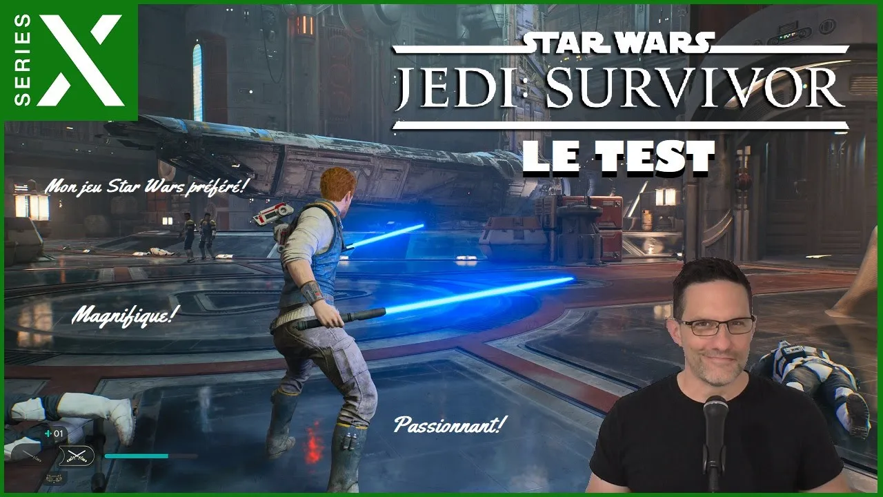 Vido-Test de Star Wars Jedi: Survivor par Salon de Gaming de Monsieur Smith
