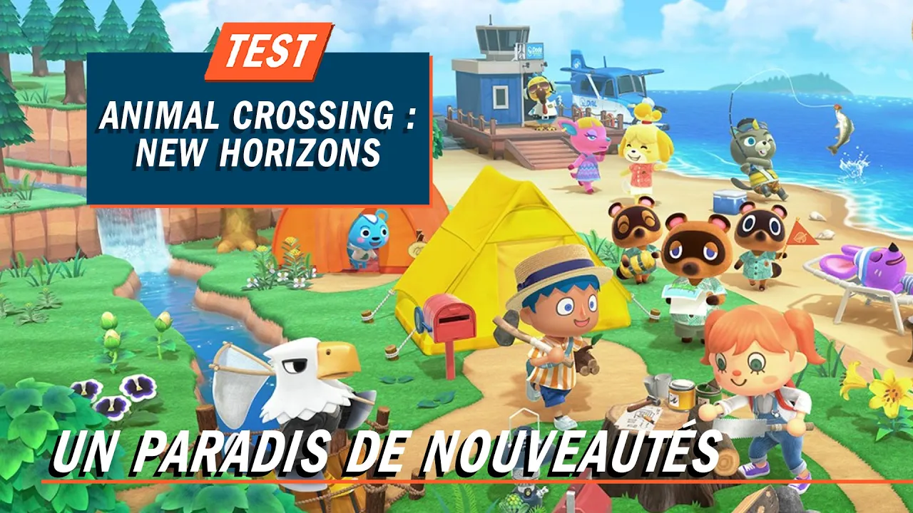Vido-Test de Animal Crossing New Horizons par JeuxVideo.com