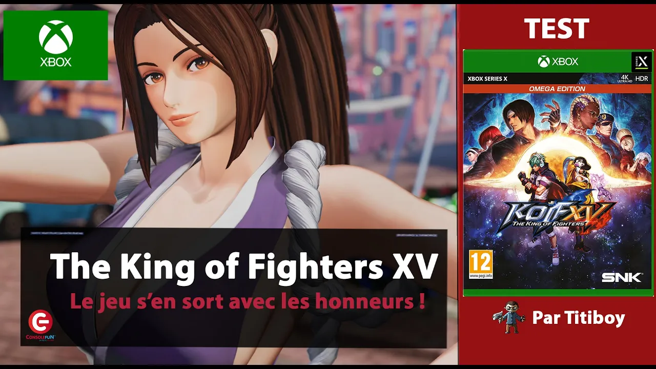 Vido-Test de King of Fighters XV par ConsoleFun